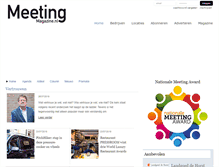 Tablet Screenshot of meetingmagazine.nl